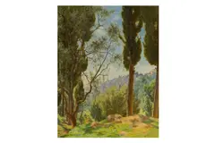 Untitled by Émile Vernon, oil on canvas, offered Nov 2023