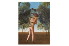Untitled by Aldo Pagliacci, oil on canvas, offered Nov 2023