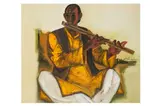 Untitled by B. Vithal, oil on canvas, offered Nov 2023