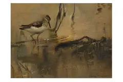Untitled by Charles Walter Simpson, oil on board, offered Nov 2023