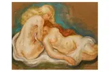 Untitled by Lorser Feitelson, oil on board, offered Nov 2023