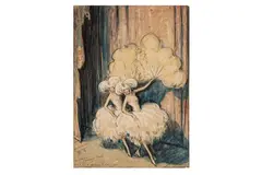 Untitled by Webster Murray, watercolour and gum, offered Nov 2023