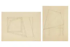 Untitled by Mel Kendrick, drawing, offered Nov 2023