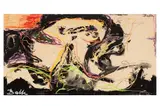 Untitled by Mogens Balle, oil and mixed, offered Nov 2023