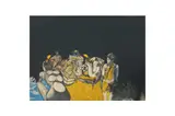 Scene on the beachLithograph on paper, from the series Location & Scene, printed in New York by Touchstone publishers 1970 by Masuo Ikeda, pencil, offered Nov 2023
