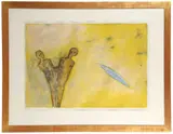 Untitled by Aime Scannell, mixed media, offered Oct 2023