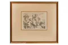 Untitled by Jacob de Wit, etching, offered Oct 2023