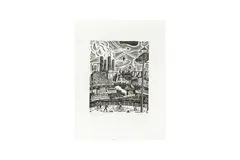 Untitled by Mick Armson, pencil, offered Oct 2023
