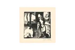 Untitled by John Nash, pencil, offered Oct 2023