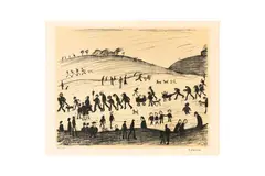Untitled by L. S. Lowry, pencil, offered Oct 2023