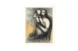 Untitled by Henry Moore Om Ch Fba, pencil, offered Oct 2023