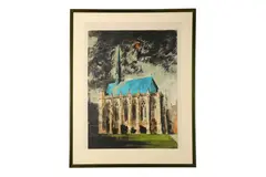 Untitled by John Piper Ch, pencil, offered Oct 2023