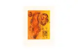 Untitled by John Hoyland, pencil, offered Oct 2023