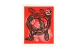 Untitled by John Hoyland, pencil, offered Oct 2023