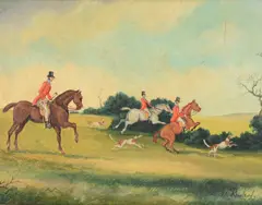Untitled by William Rowland, Oil on panel, offered Aug 2022