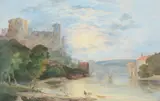 Barnard castle by Thomas Richard Hofland, Watercolour, offered Aug 2022