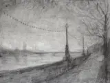 Embankment mist by Reuben Colley, Charcoal, offered Aug 2022