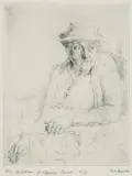 Mrs robotham of wheeler street by Andrew Freeth, print (other), offered Aug 2022