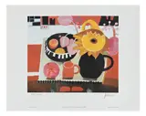The orange mug by Mary Fedden, Offset lithograph printed in colours, offered Aug 2022