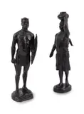 Zulu woman by Christine M Stockdale, sculpture, offered Aug 2022