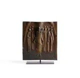 Christ and the twelve disciples by Ernst Heller, sculpture, sold Aug 2022
