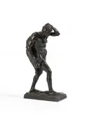 A bronze figure of a man by Joseph Hermon Cawthra, BRONZE, sold Jun 2022