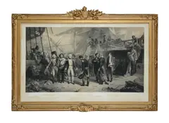 After thomas barker by Charles Lewis, Engraving Overall, sold Jun 2022