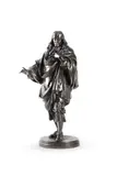 A bronze figure of jean-jacques rousseau, late 19th century by Jean-Jules Salmson, BRONZE, offered May 2022