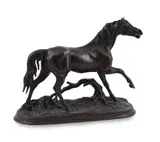 An equestrian bronze 'le persan etalon', late 19th century by Jules Moigniez, BRONZE, offered May 2022