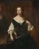 Portrait of lady griffith by Godfrey Kneller, 1687, oil, sold May 2022