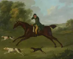 Untitled by John Nost Sartorius, oil, sold May 2022