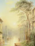 Untitled by James Salt, oil, sold May 2022
