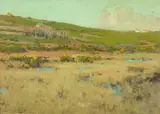 Near lamorna cove by Lamorna Birch, oil, sold May 2022