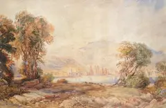 Conway Castle by David Cox, watercolour, sold Apr 2023