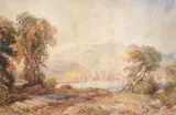 Conway Castle by David Cox, watercolour, sold Apr 2023