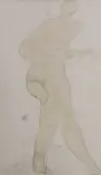 Untitled by Georges Denys Dutheil, pencil and watercolour, sold Mar 2023