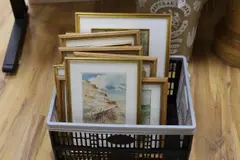 Twelve watercolours by Alixis Mossa, watercolor, sold Mar 2023