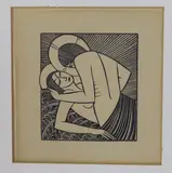 Stay With Me Apples by Eric Gill, engraving, sold Mar 2023