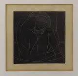 Girl in Bath I by Eric Gill, engraving, sold Mar 2023