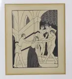 The Harem by Eric Gill, engraving, offered Mar 2023