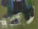 Untitled by Benito Tomezzoli, oil on paper, sold Mar 2023