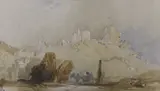 Chateau Montdragon 1836 by William Callow, watercolour and pencil, sold Mar 2023
