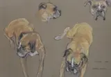 Cindy by Jean Parry-Williams, 1975, pastel, sold Mar 2023