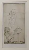 Drypoint etching by William Russell Flint, etching, sold Mar 2023