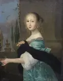 Portrait of a woman by Isaack Luttichuys, 1685, oil on canvas, offered Mar 2023