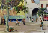 St Paul by Cecil Rochfort D'Oyly-John, 1958, oil on canvas, sold Mar 2023