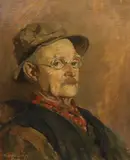 Untitled by Maurice Canning Wilkes, oil on canvas, sold Mar 2023