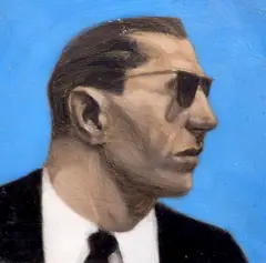 Doing the Offs by Ray Richardson, oil on board, sold Mar 2023