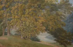Moccas Court by Thomas Hearne, watercolour, sold Mar 2023