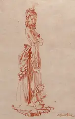Heather by William Russell Flint, 1957, sculpture, sold Mar 2023